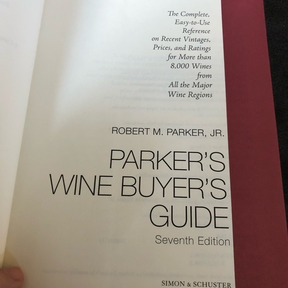 Parker’s Wine Buyers Guide To Vintages Pricing Ratings Grapes Hardcover Book - Picture 8 of 9